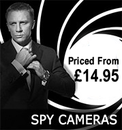 Spy Cameras From &pound;14.95