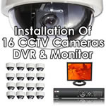 Installation Of Up To 16 Cameras, DVR and Monitor �799.95