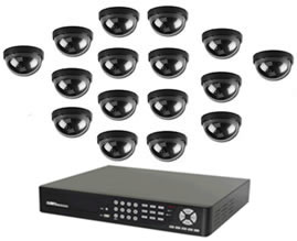 16 Camera Indoor Security System 420TVL