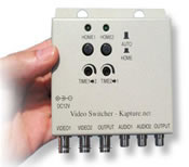 Two Way 12V CCTV Switcher