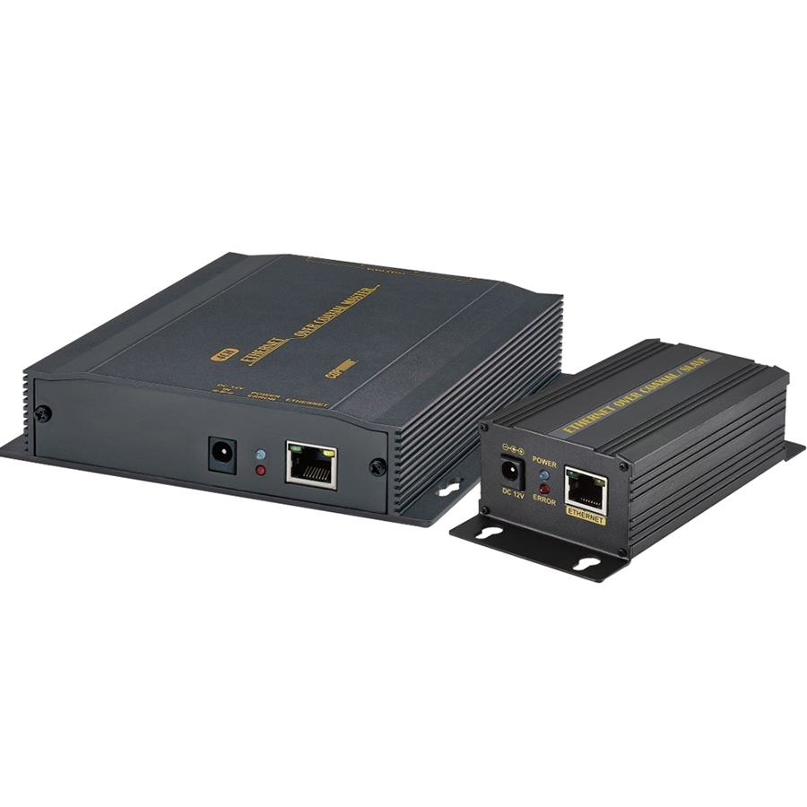 4 Channel IP Over COAX Transceiver Kit