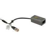 BNC, power & data to RJ45 balun for power hubs