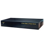 4x RJ45 to 4x BNC receiver with power output