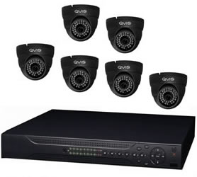 6 Indoor/Outdoor Security Camera Kit 600TVL