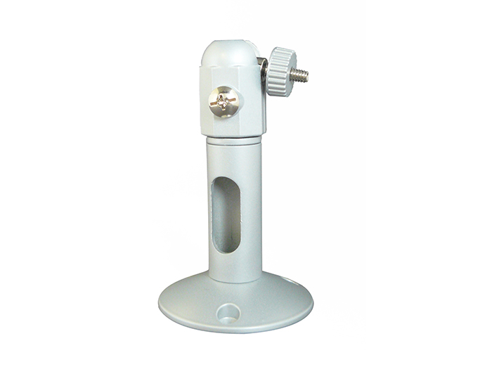 Cable Managed Metal Wall Mount Camera Bracket - Silver