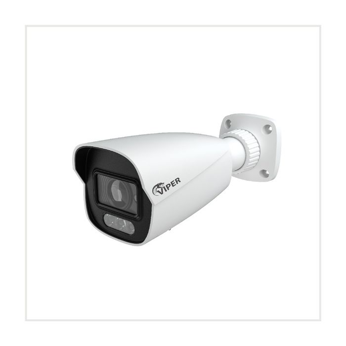 Viper 4K Dual Illumination AI Fixed POE IP Bullet camera - 3 Year Warranty