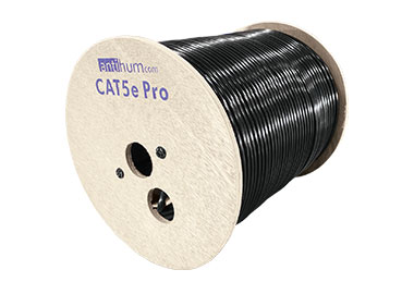 Cable CAT5e HD Black 200M LSZH