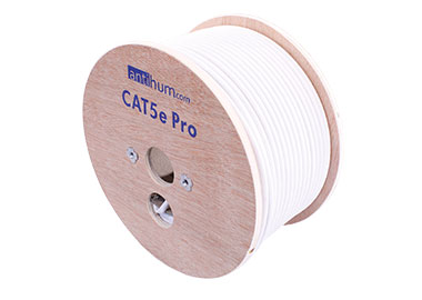 Cable CAT5e HD White 200M LSZH