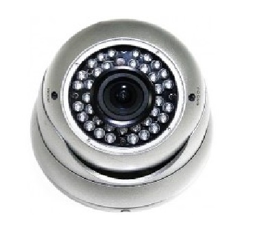 Silver Eyeball Dome External IR 3.6MM 700TVL