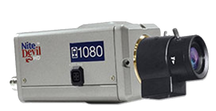 HD-SDI NiteDevil Traditional Box Camera 12V DC Operation 2.8-12mm Lens