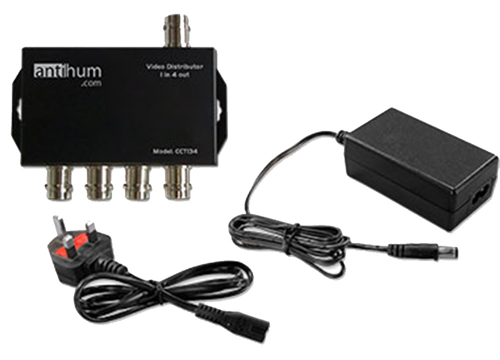 Send 1 Video Signal to 4 Video Outputs