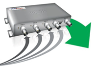 CCTV Mule (Sold In Pairs) - Send 4 Video Signals Down A Single RG59 Coax