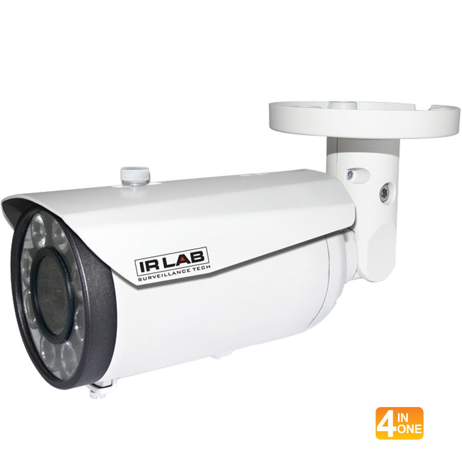 IRLAB 4 IN 1 1080P Starlight IR Bullet 2.8-12mm Lens