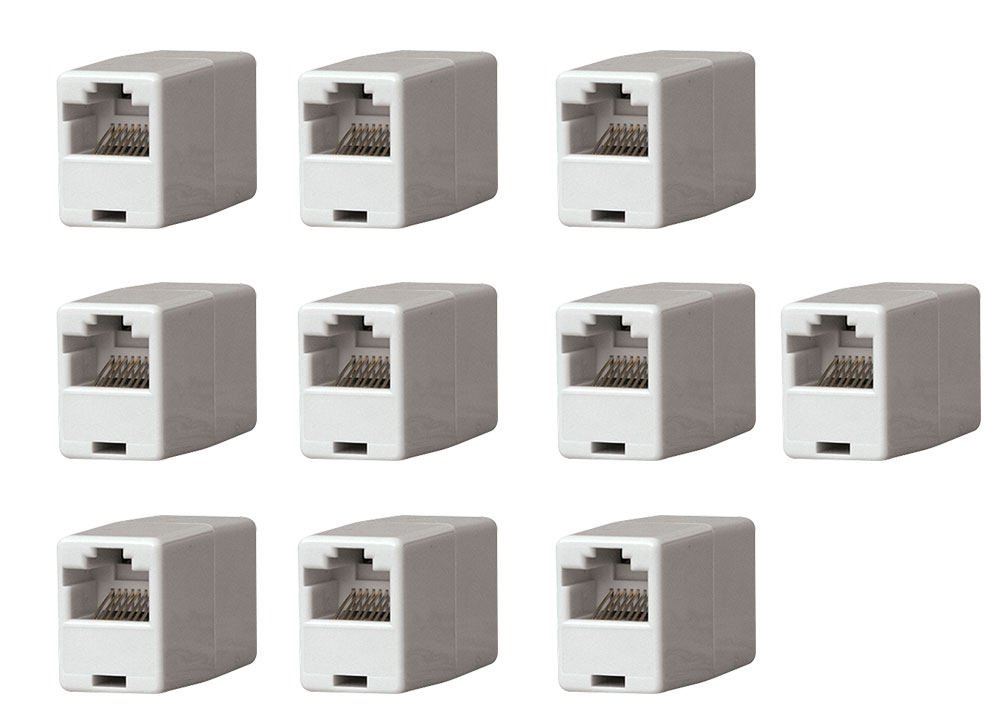 RJ45 Coupler 8P8C Pack of 10