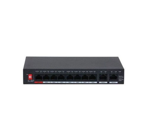 λ | Cortex 8-Port PoE Switch with 2 Uplink Ports