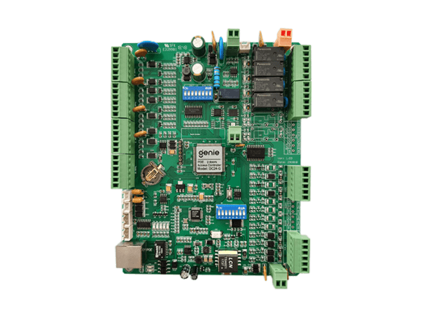 2 Door 4 Reader IP Door Controller, Metal Housing with 6amp 12V DC Power Supply