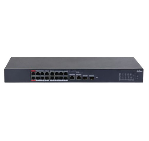 18-Port Cloud Managed Desktop Switch with 16-Port PoE