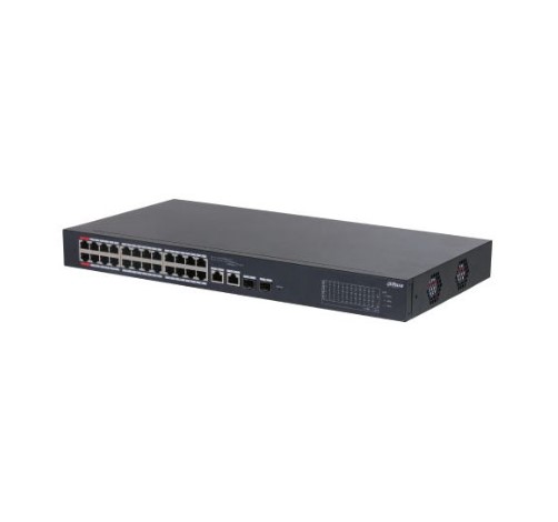 Dahua 26-Port Cloud Managed Desktop Switch with 24-Port PoE