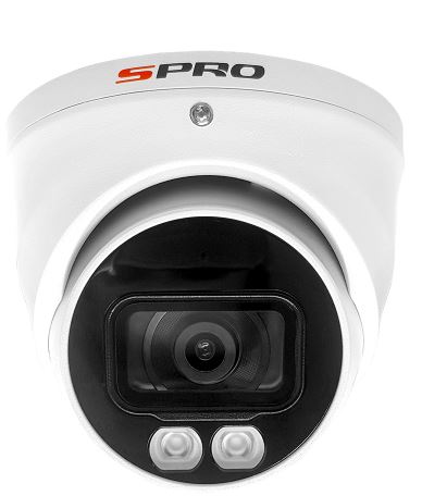 SPRO 5MP 4In1 Fixed Lens Turret With Colour Night 40m IR White