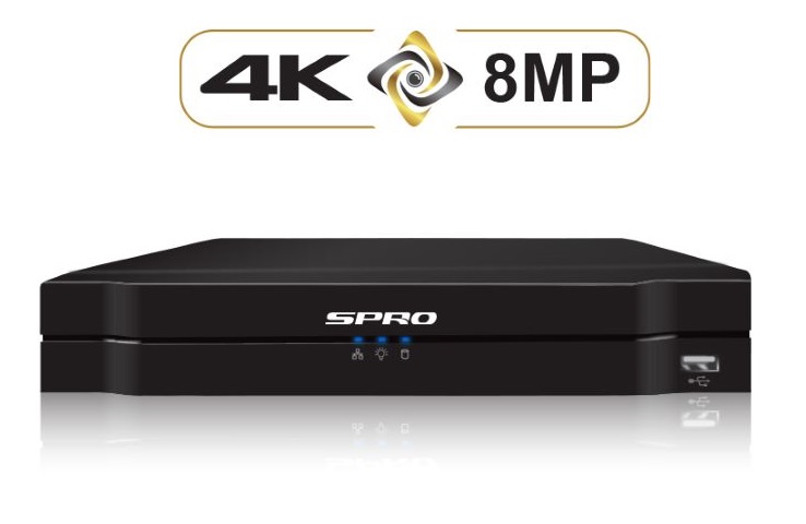 SPRO B7 8MP 8 Channel 5in1