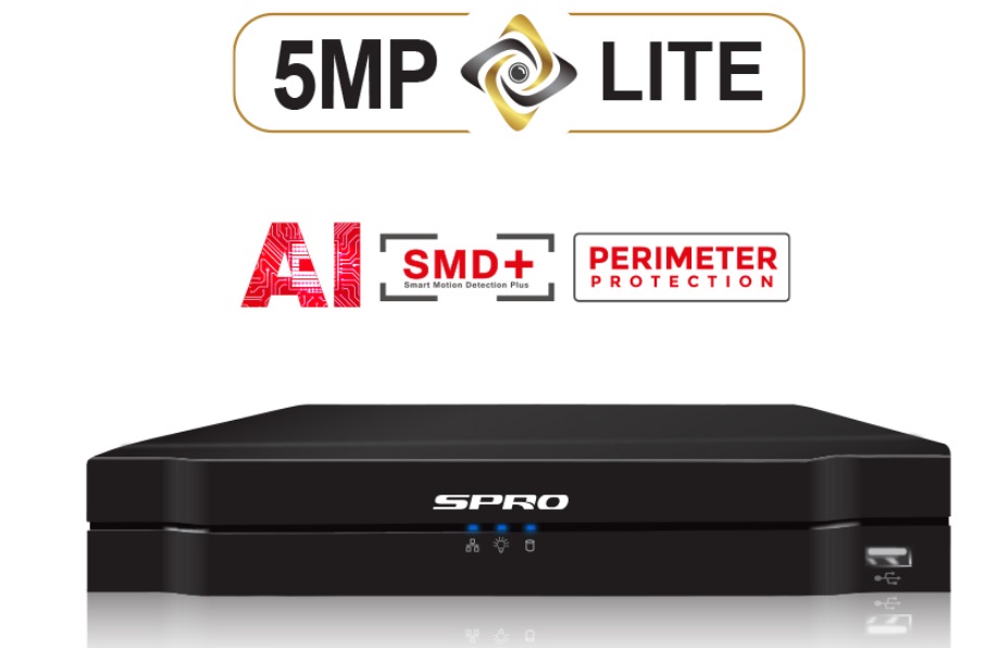 SPRO B5 5MP-Lite 8 Channels 5In1 With AI