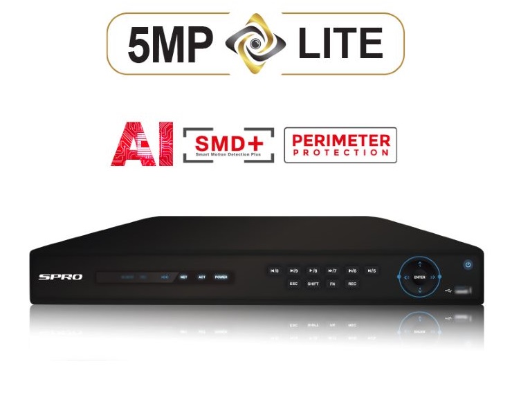 SPRO B5 5MP-Lite 32 Channels 5in1 with AI