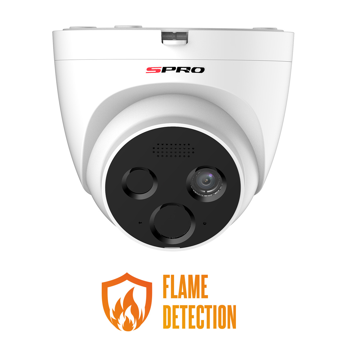 SPRO 2MP Flame Detection Camera - 3 Year Warranty