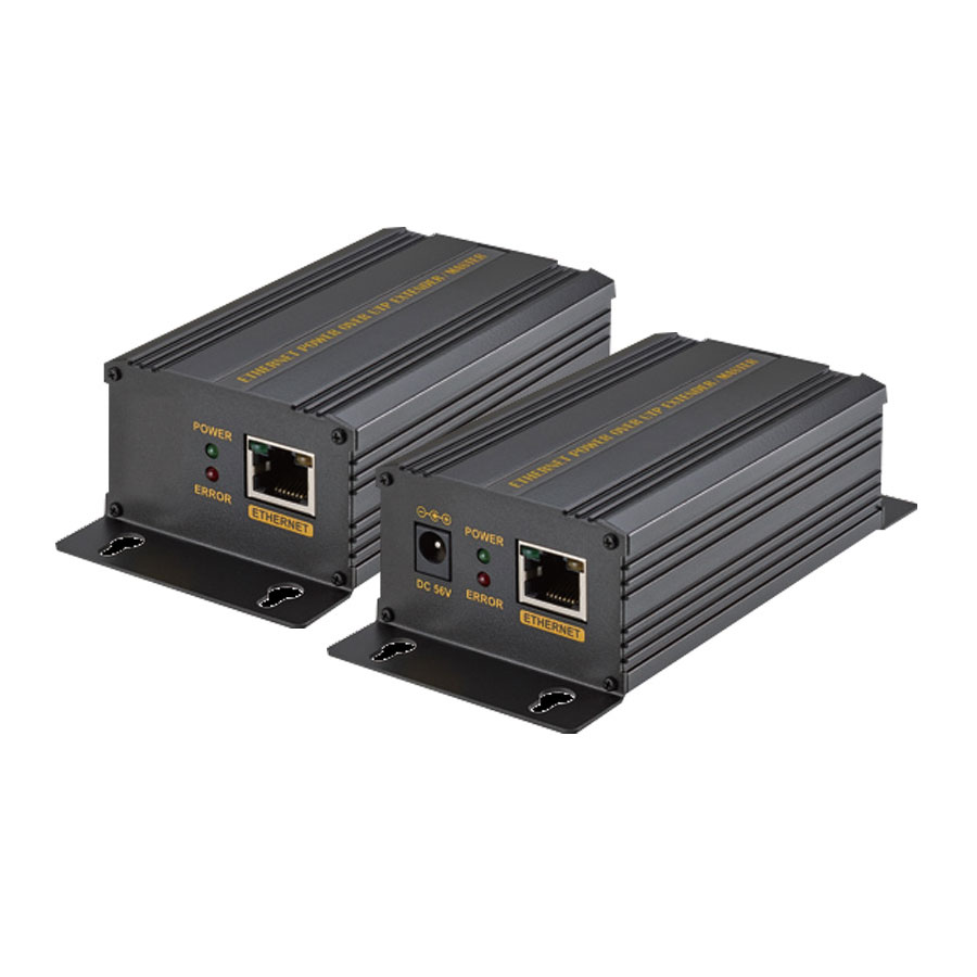 IP Over Cat-5 Extender With POE Kit