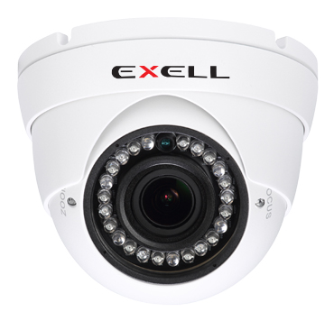Exell 5MP IP Eyeball Dome 30m Night Vision - EXIPD50-2812RW-30M