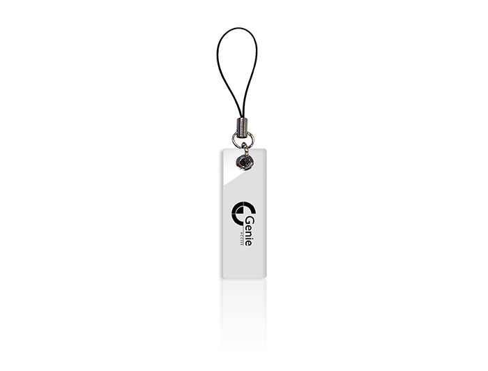 125KHz Plastic Proximity Key Fob - White