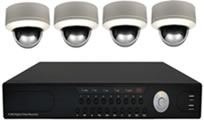 Four Indoor HD-SDI Vari-focal Cameras 1080p + Realtime HD-SDI Recorder