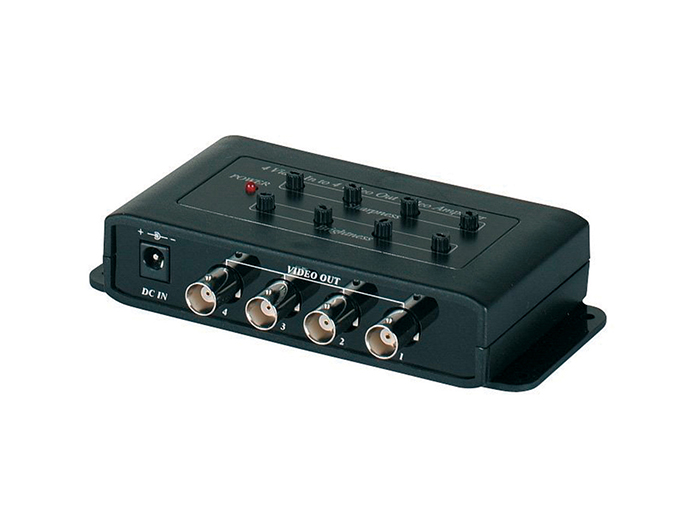 Genie Coaxial Video Amplifier With 4 BNC Inputs