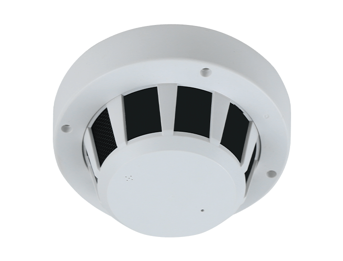 Genie 2MP 4-in-1 Covert Smoke Detector CCTV Camera - Side View -1080p HD Hidden Security Camera