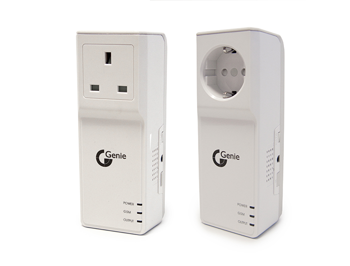 Genie GSM Intelligent Power Sockets for UK & EU