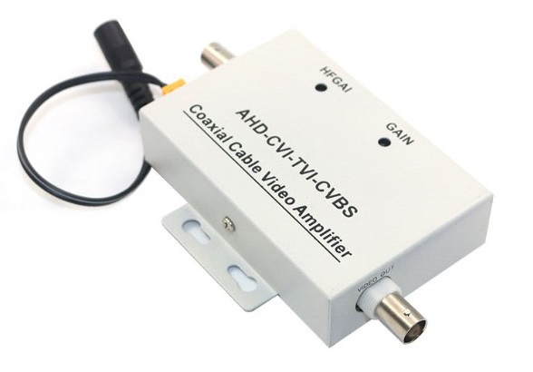 1 Channel HD Coaxial Cable Video Amplifier