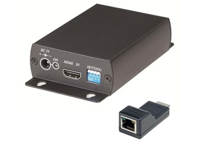 Genie HDMI CAT5E Extender Over a Single Cable