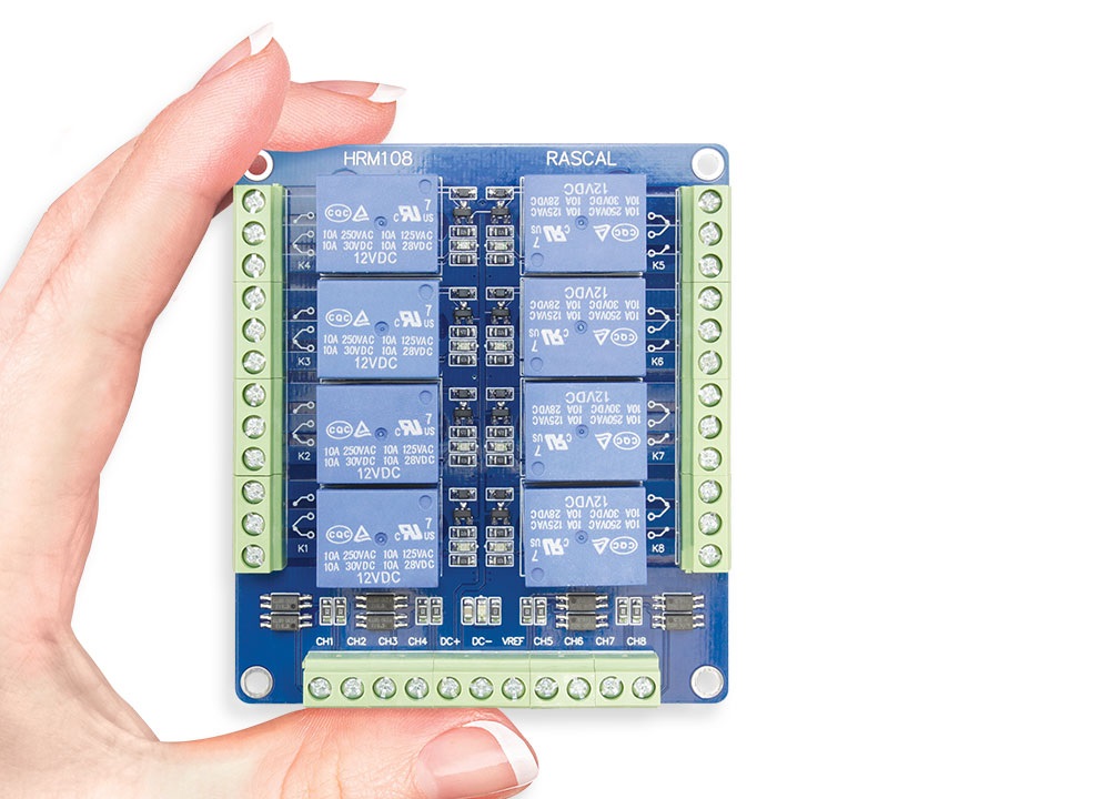 Rascal 8 Channel Opto Relay