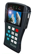 Multifunctional CCTV Tester Device With 2.5" LCD Display