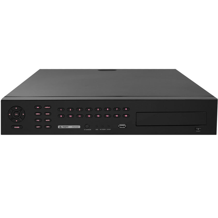 Inspire Red 8 Channel D1 Realtime DVR