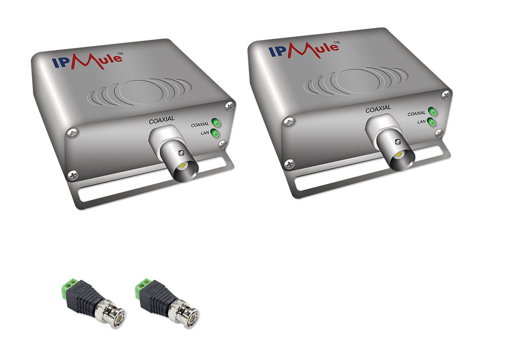 IP-Mule - IP Down Co-ax - Supplied As A Pair