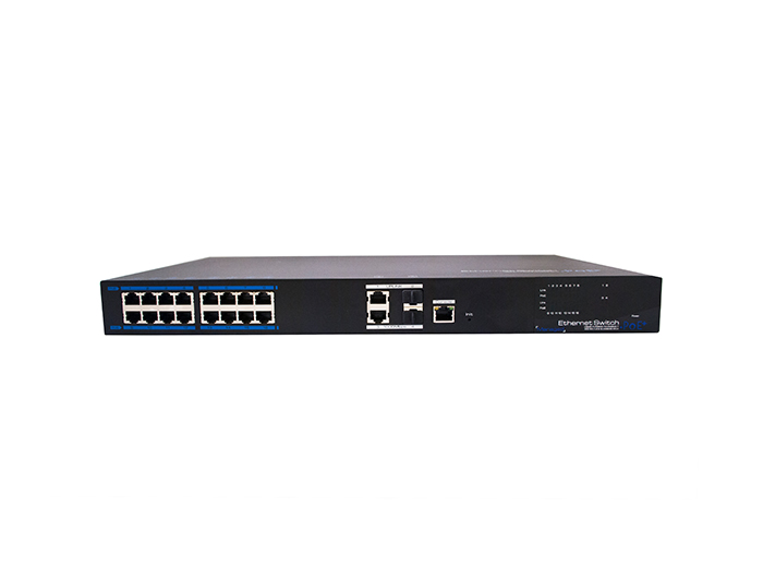 Genie 16 Port PoE Ethernet Switch