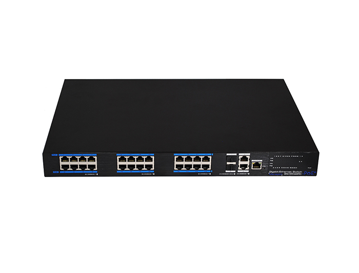 Genie 24 Port Gigabit PoE Ethernet Switch