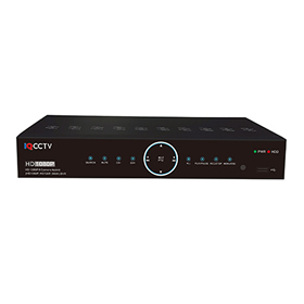 IQCCTV 1080P AHD 8 Camera Hybrid (1080P AHD, 720P AHD, 960H/Analogue, IP) DVR with UTC, 4K Ready