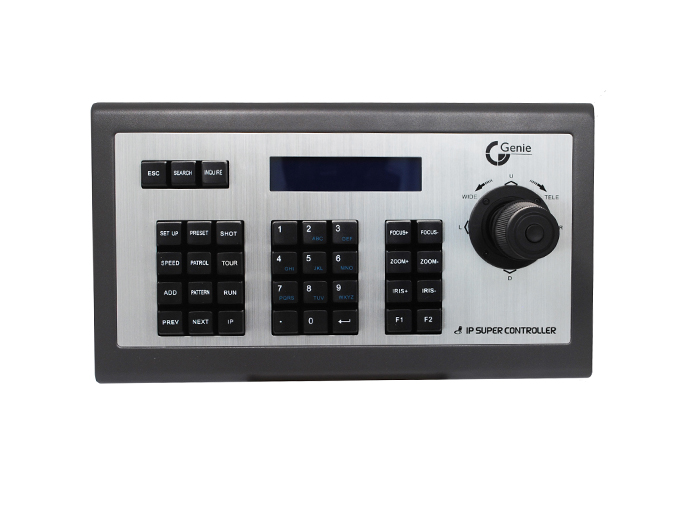 Genie IP Keyboard with Joystick Controls for WISH IP PTZ Dome Cameras