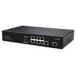 8 Port 10-100 & 2x 1GB PoE+ Switch