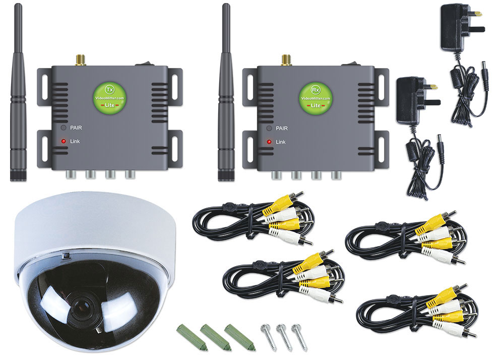 Wirefree Colour Dome Camera Kit