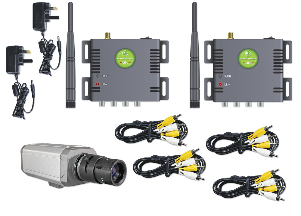 Wirefree Camera Kit with Traditional Box Camera + Vari-focal Lens