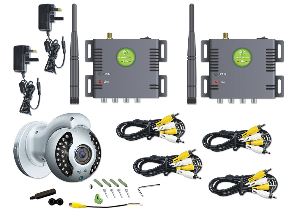 Wirefree Camera Kit With Cyclops Silver