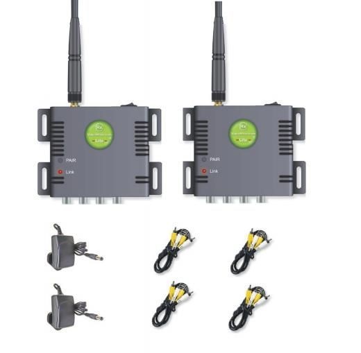 MITKIT Pair Transmitter & Receiver - Video Mitter Transmits Video & Audio 1.2km Range View alternative product here.