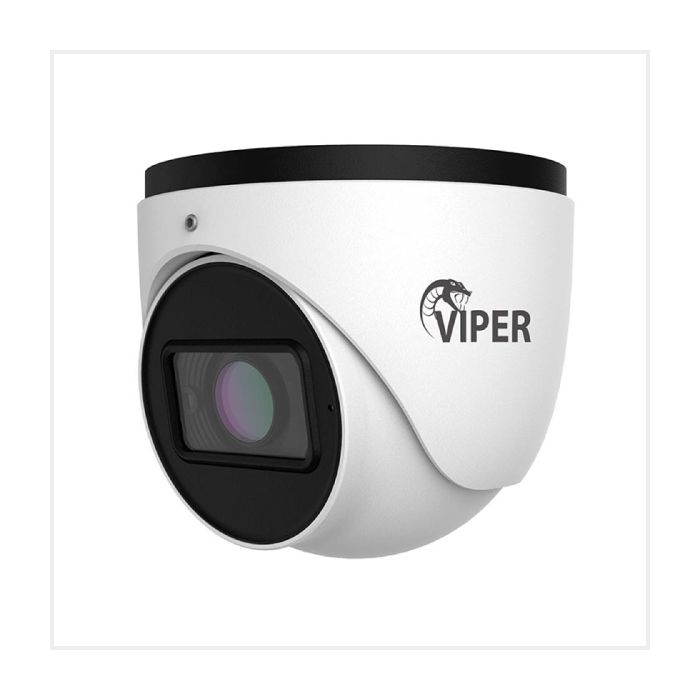Viper 4MP Motorised E3 Range AI Turret Cameras - 3 Year Warranty